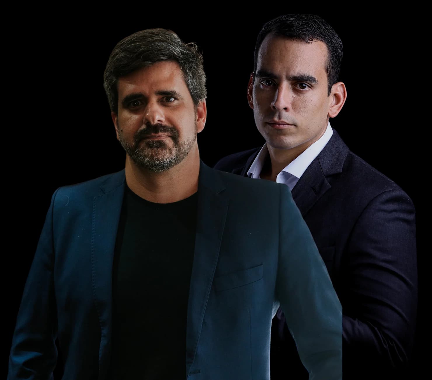 Vitor Novaes e Leonardo Leão, sócios da Mentoria Eleve o Level