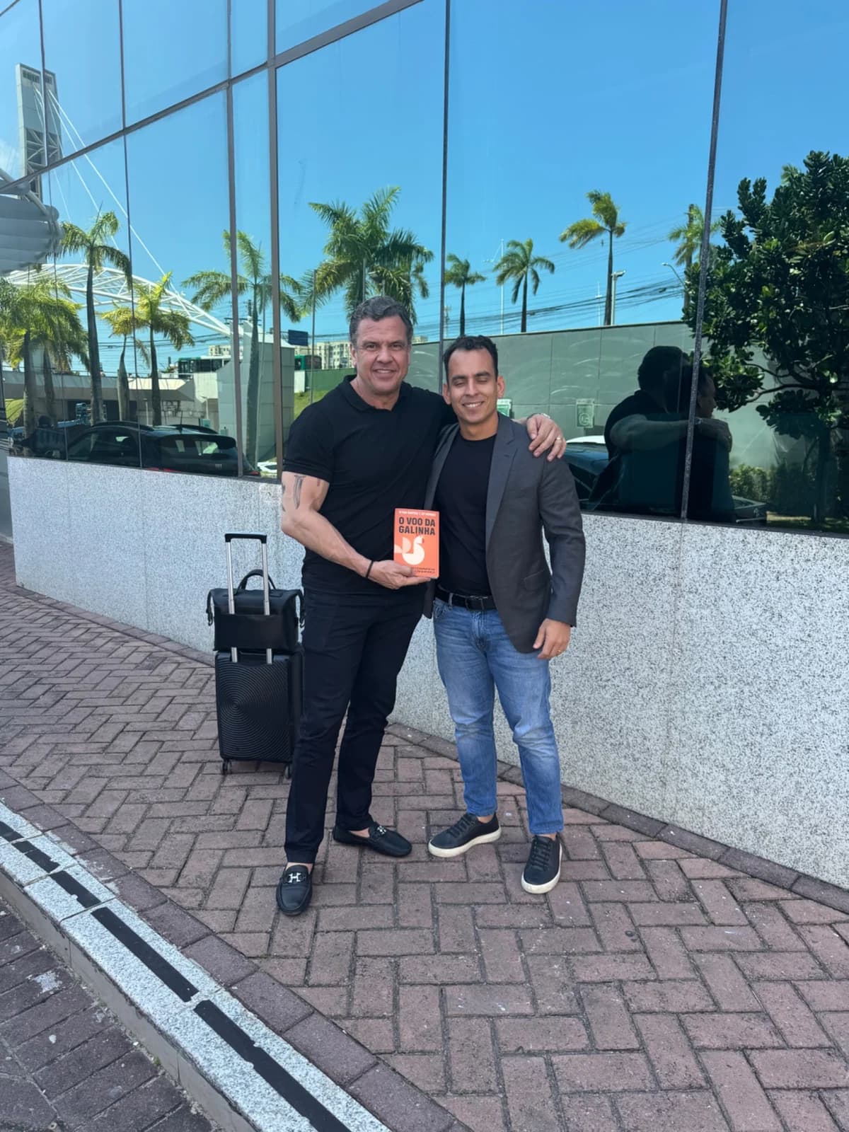 Vitor Novaes em evento de networking