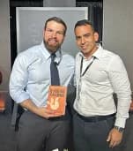 Vitor Novaes em evento de networking