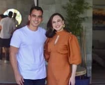 Vitor Novaes em evento de networking